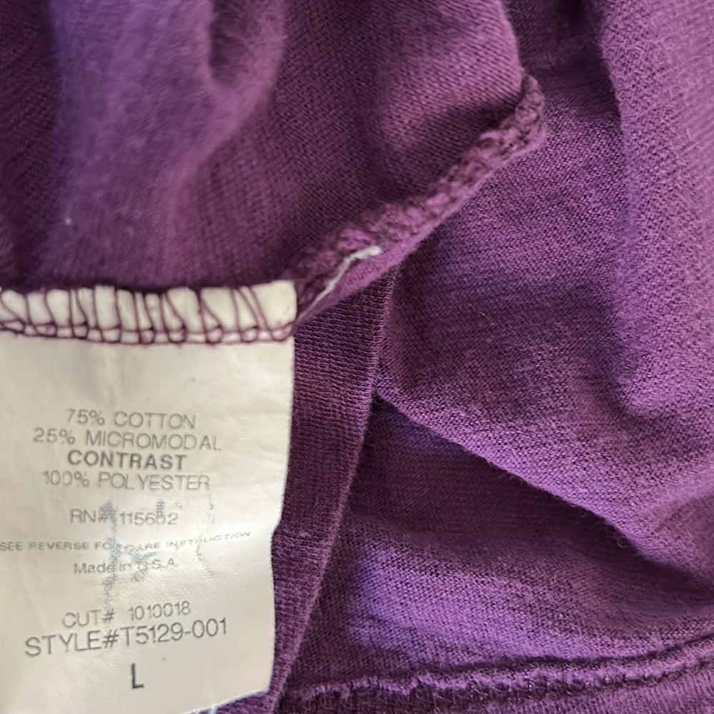Purple Ruffle Tank Top - Picture 3 of 3